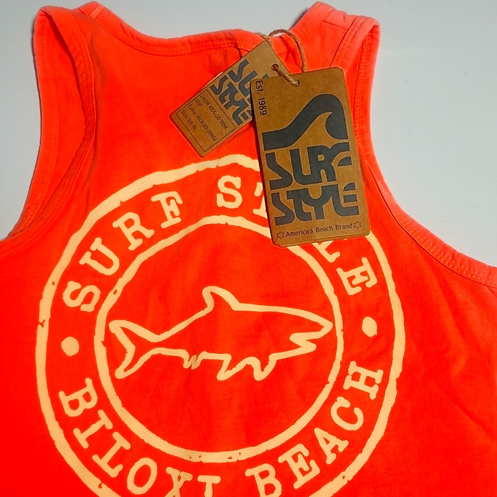 Surf Style kids size 6-8 Small Tank NWT